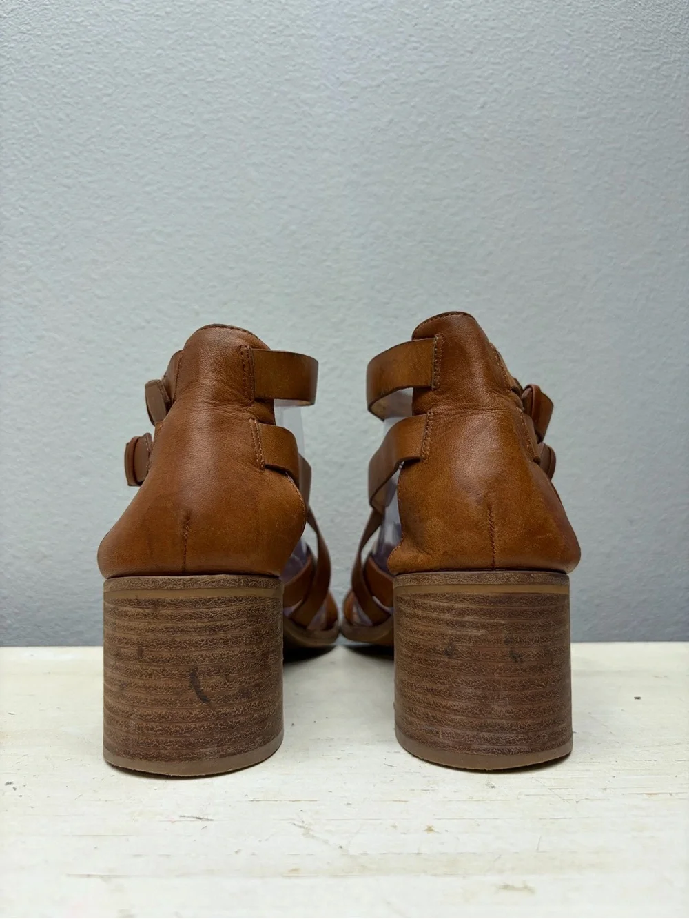 Madewell Brown Leather Talisa Sandals Size 9.5